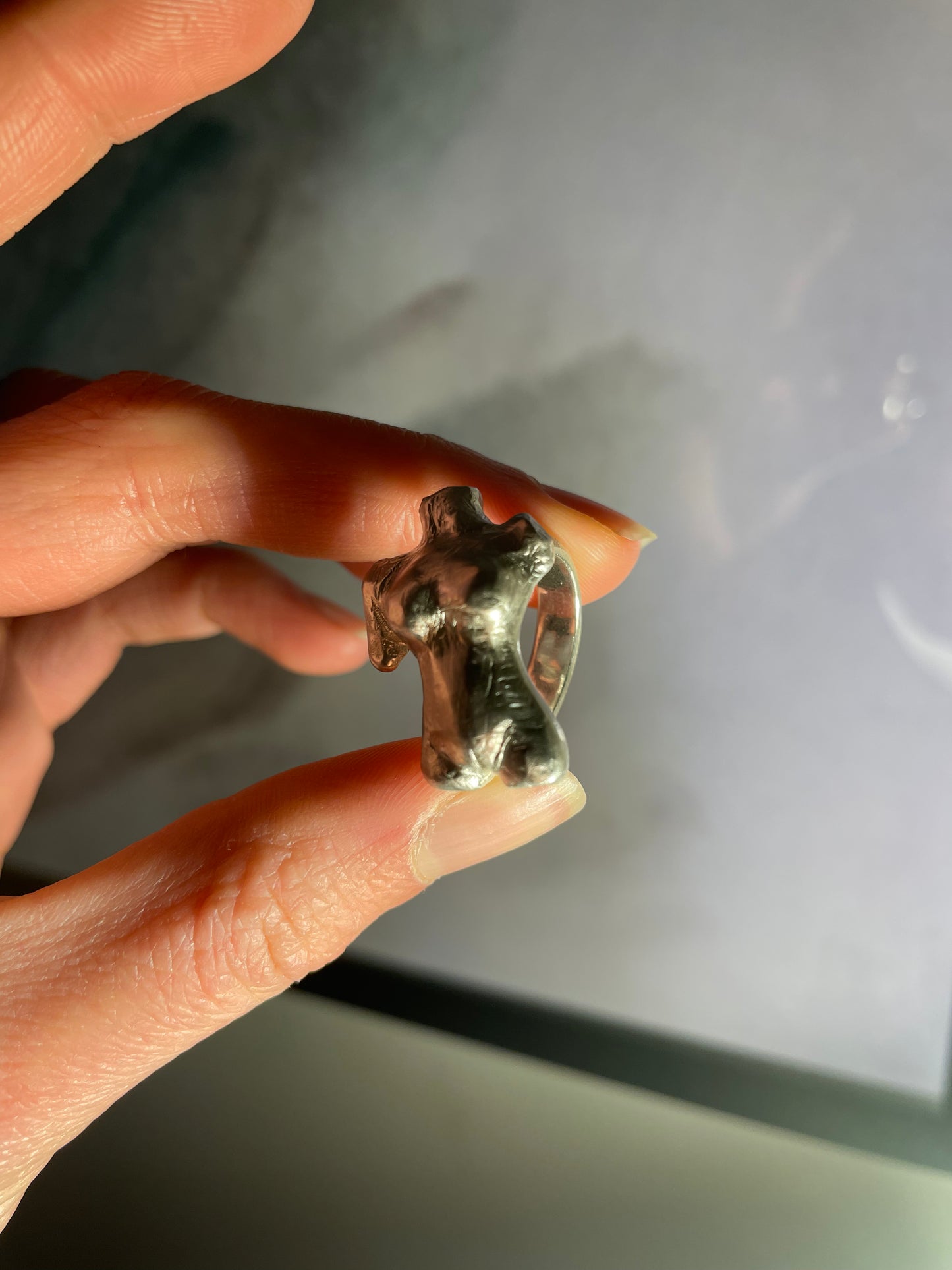 Silver Torso Ring