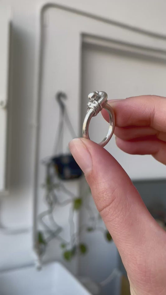 Silver Knotted Ring 1/1